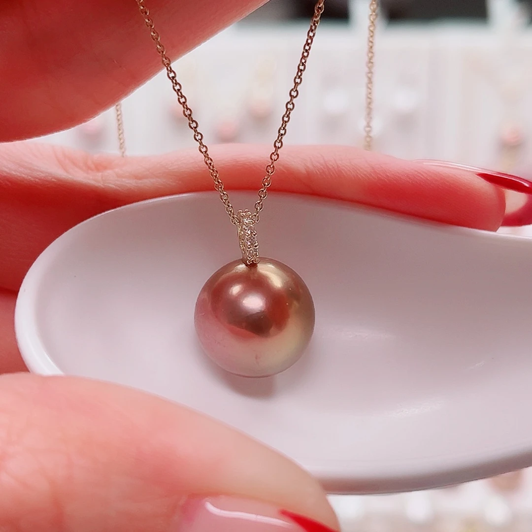 吊坠(赠链)淡水珍珠合金