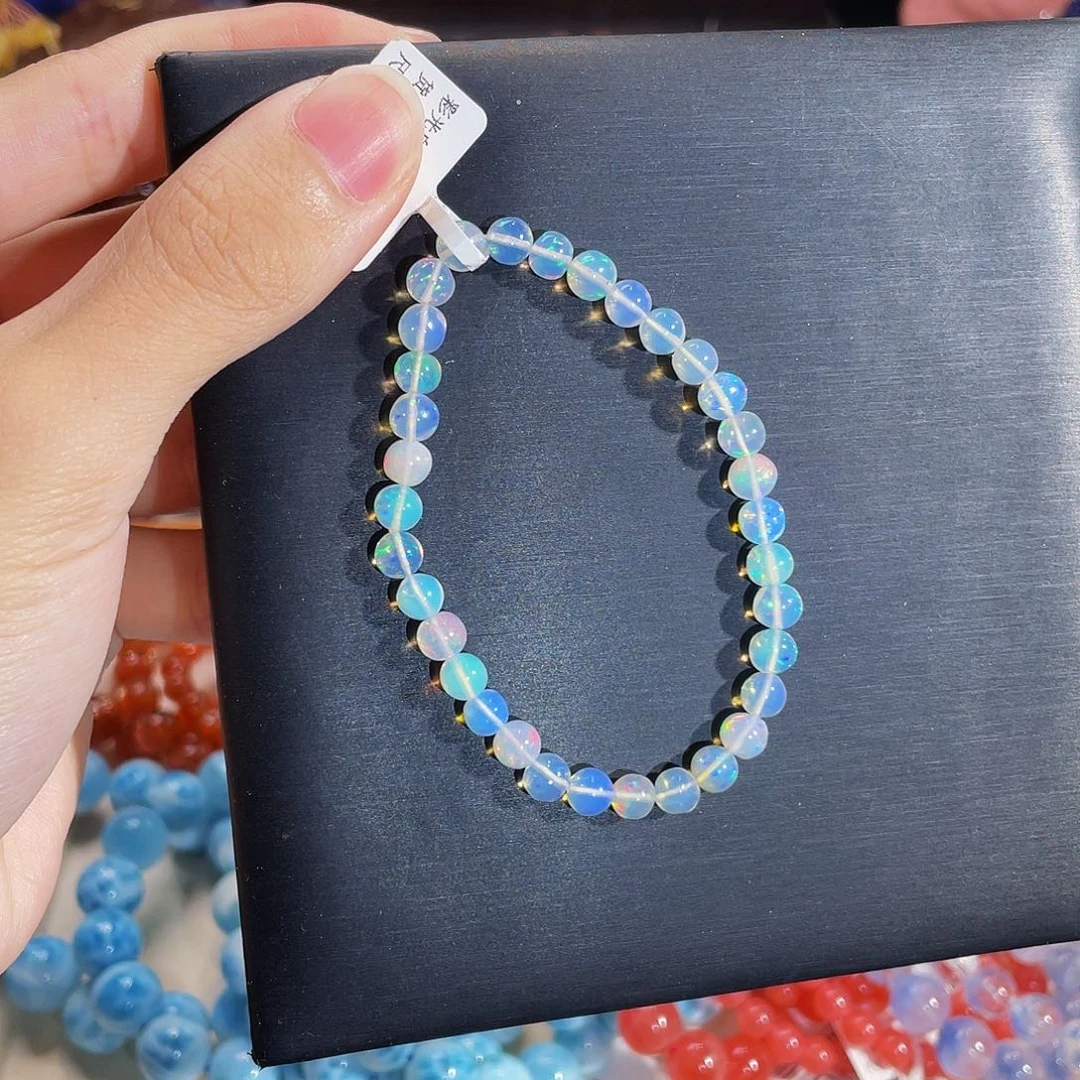 欧泊未镶嵌手链欧泊