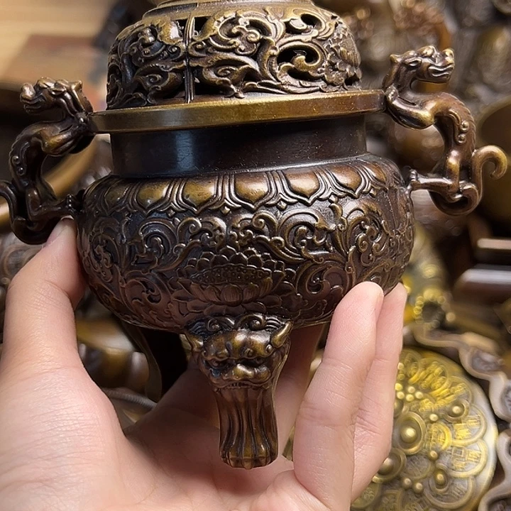 精美铜器，点击下单