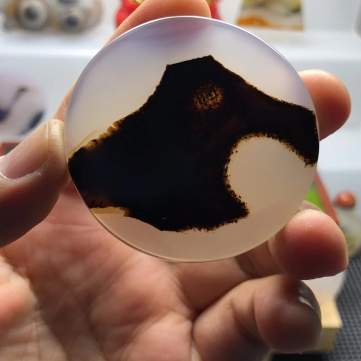 玛瑙/玉髓未镶嵌玛瑙花片