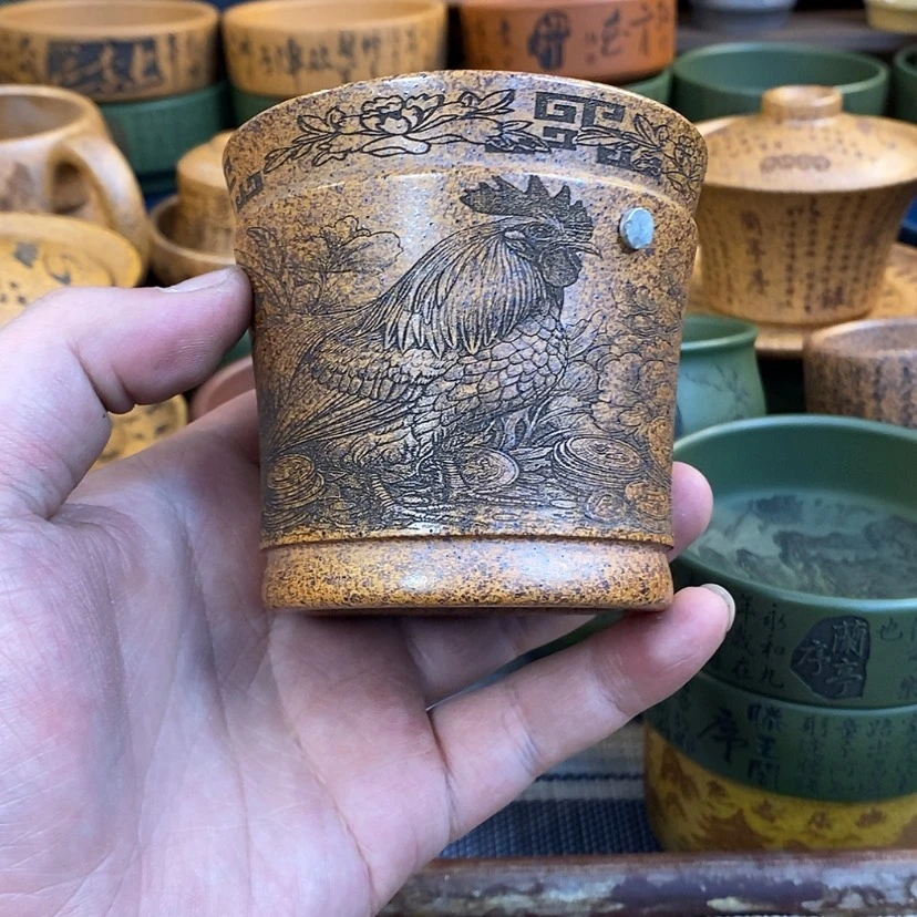 【闪购商品】紫砂杯子宜兴全手工紫砂杯