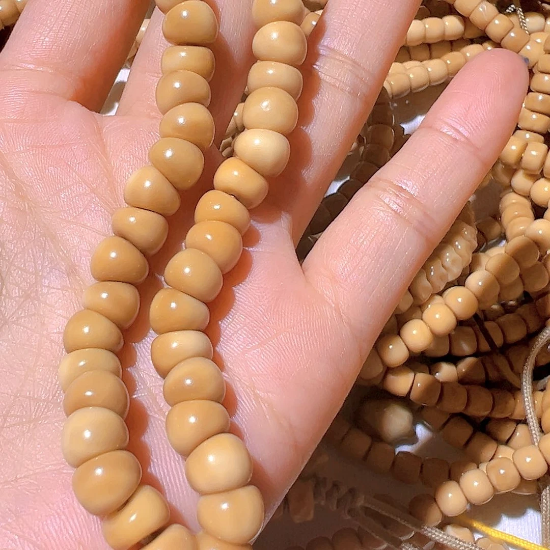 菩提根/象牙果手串卡7+左右蒜瓣手持