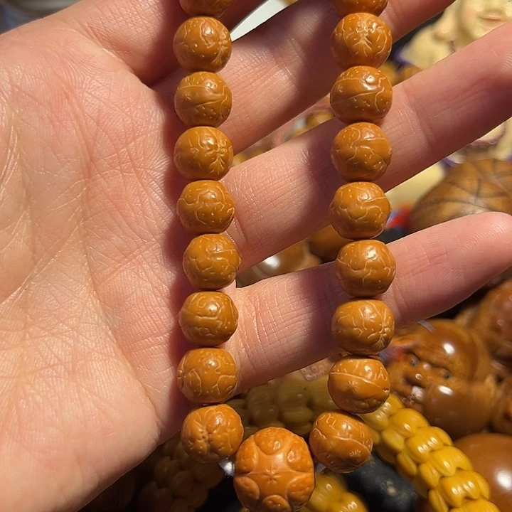 橄榄核手串/手链猴头凤眼