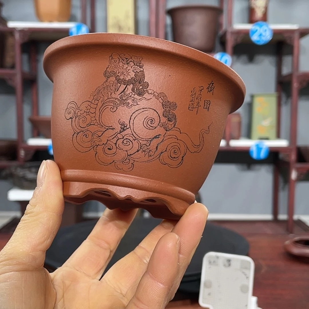 【闪购商品】紫砂花盆紫砂花盆