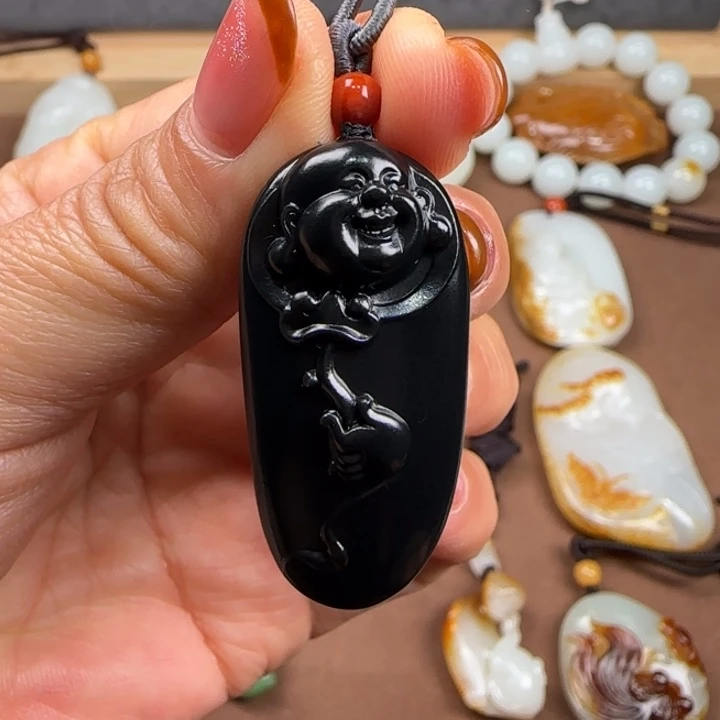 和田玉颈饰未镶嵌四*