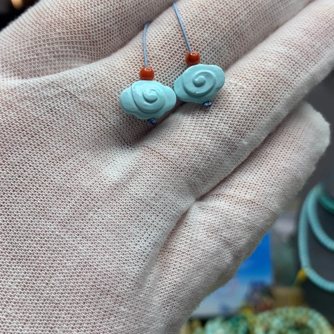 绿松石挂件未镶嵌