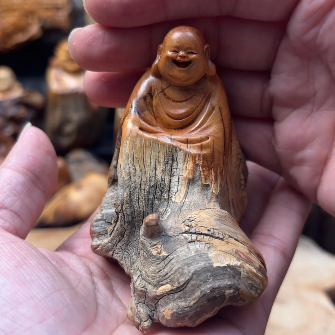 和***间柏木太行崖柏手工雕刻