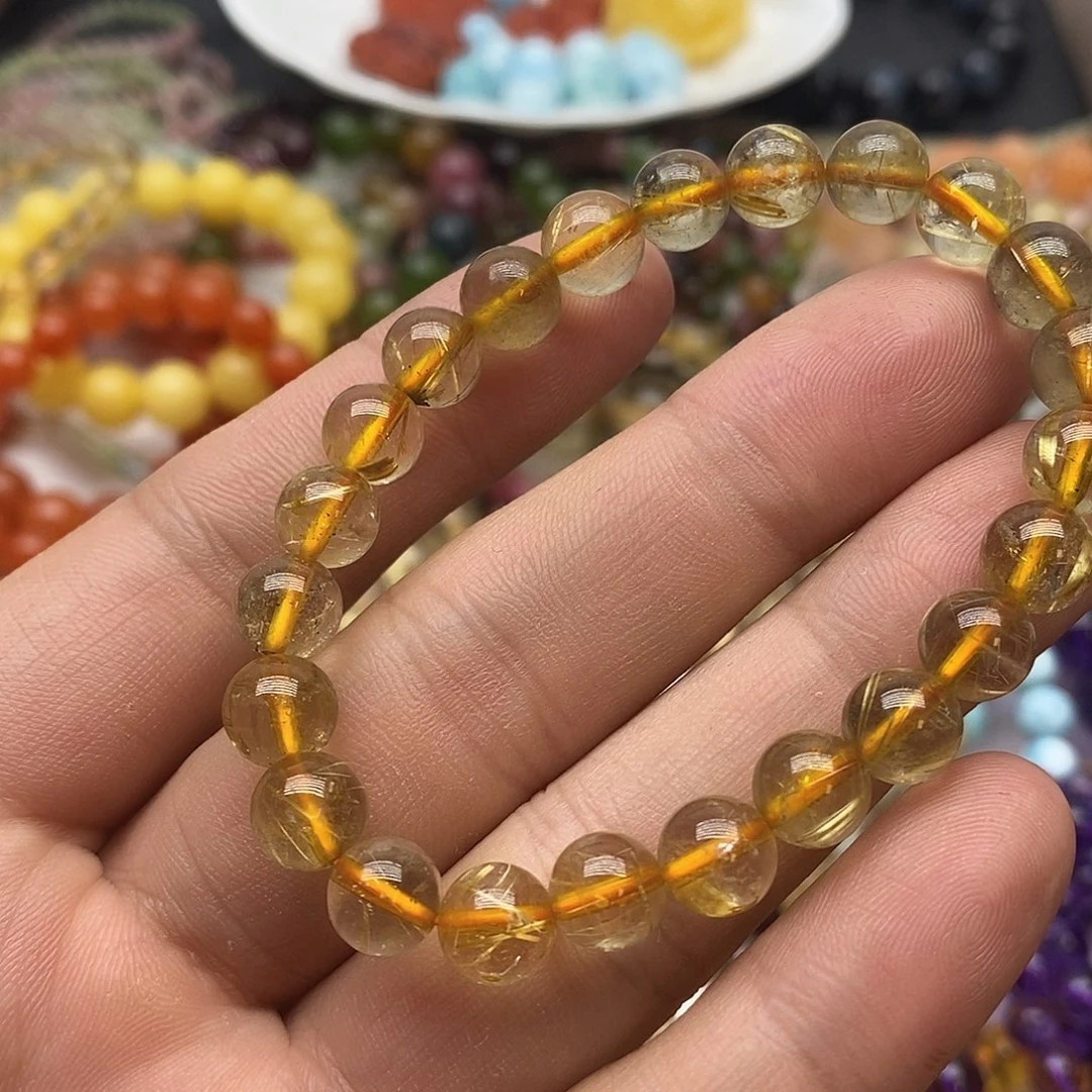 水晶手串未镶嵌九**记……