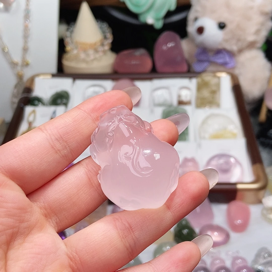 水晶未镶嵌吊坠(赠链)