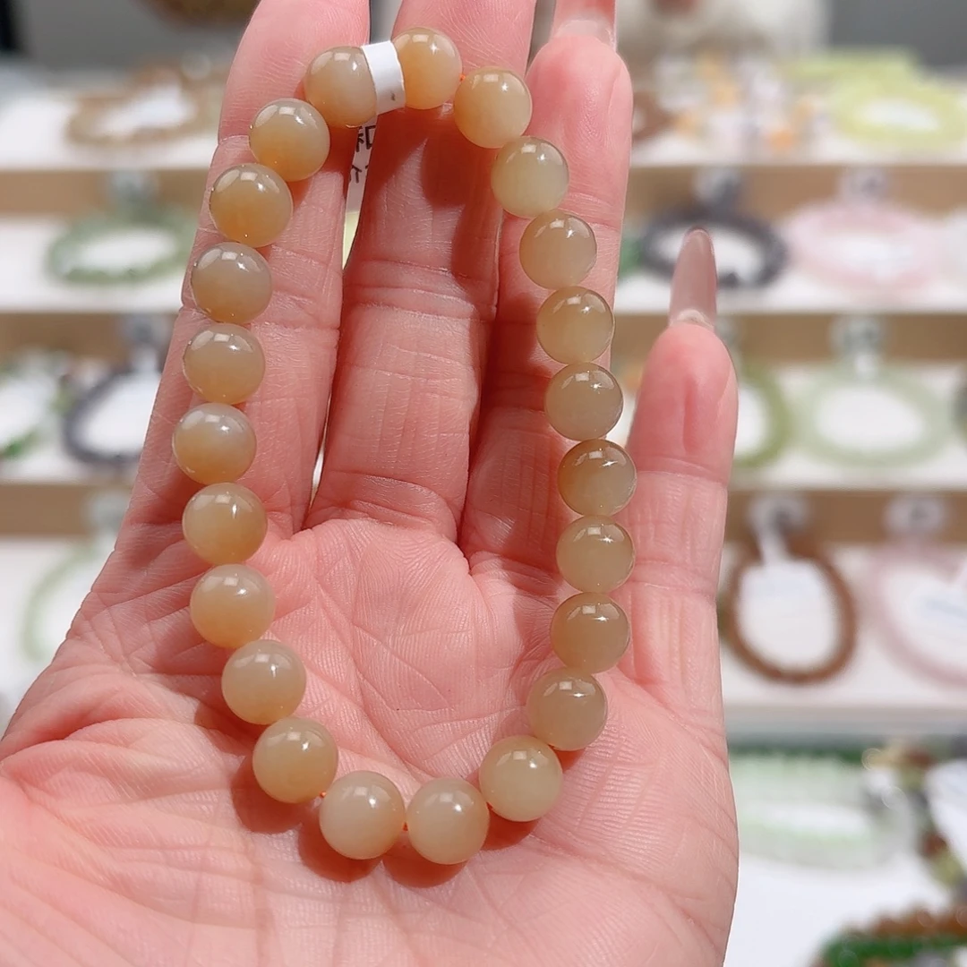 和田玉未镶嵌手链v