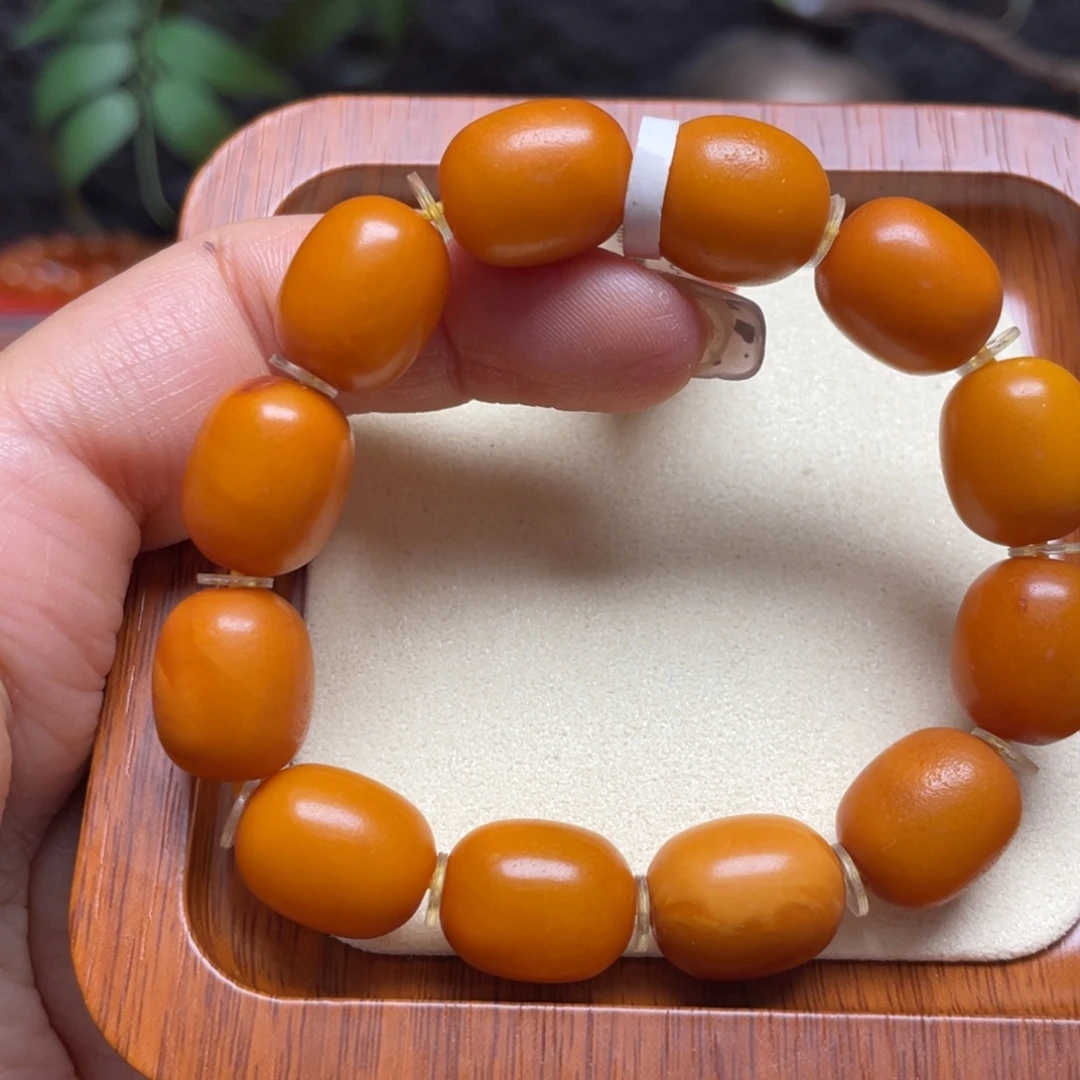 蜜蜡未镶嵌手链手串