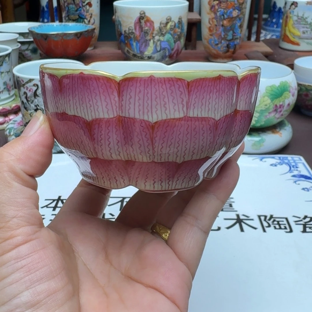 景德镇手工手绘展示