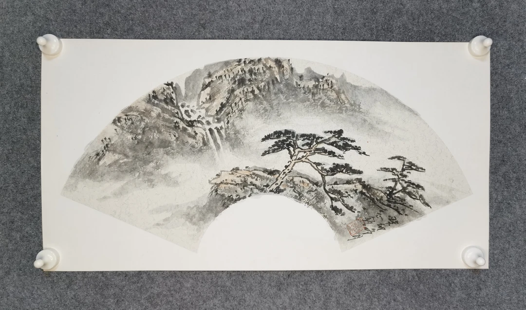 山水《秦皇岛》2尺客厅书房装饰画
