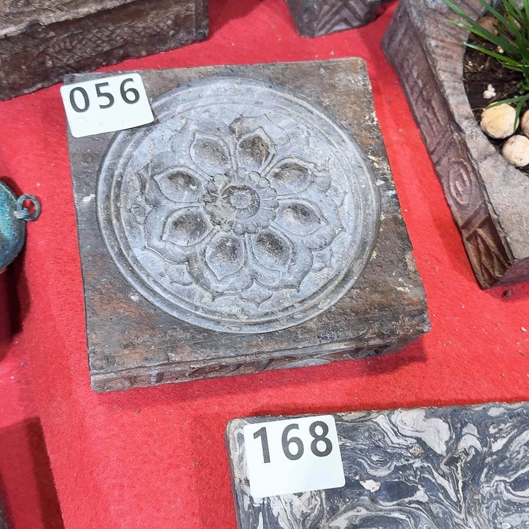 老砖茶台，砚台，画像砖