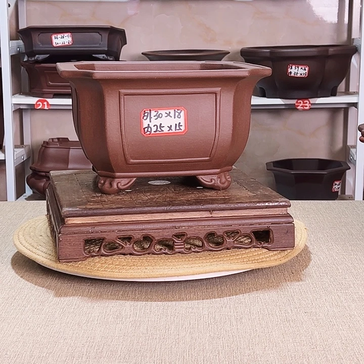 紫砂花盆紫砂花盆