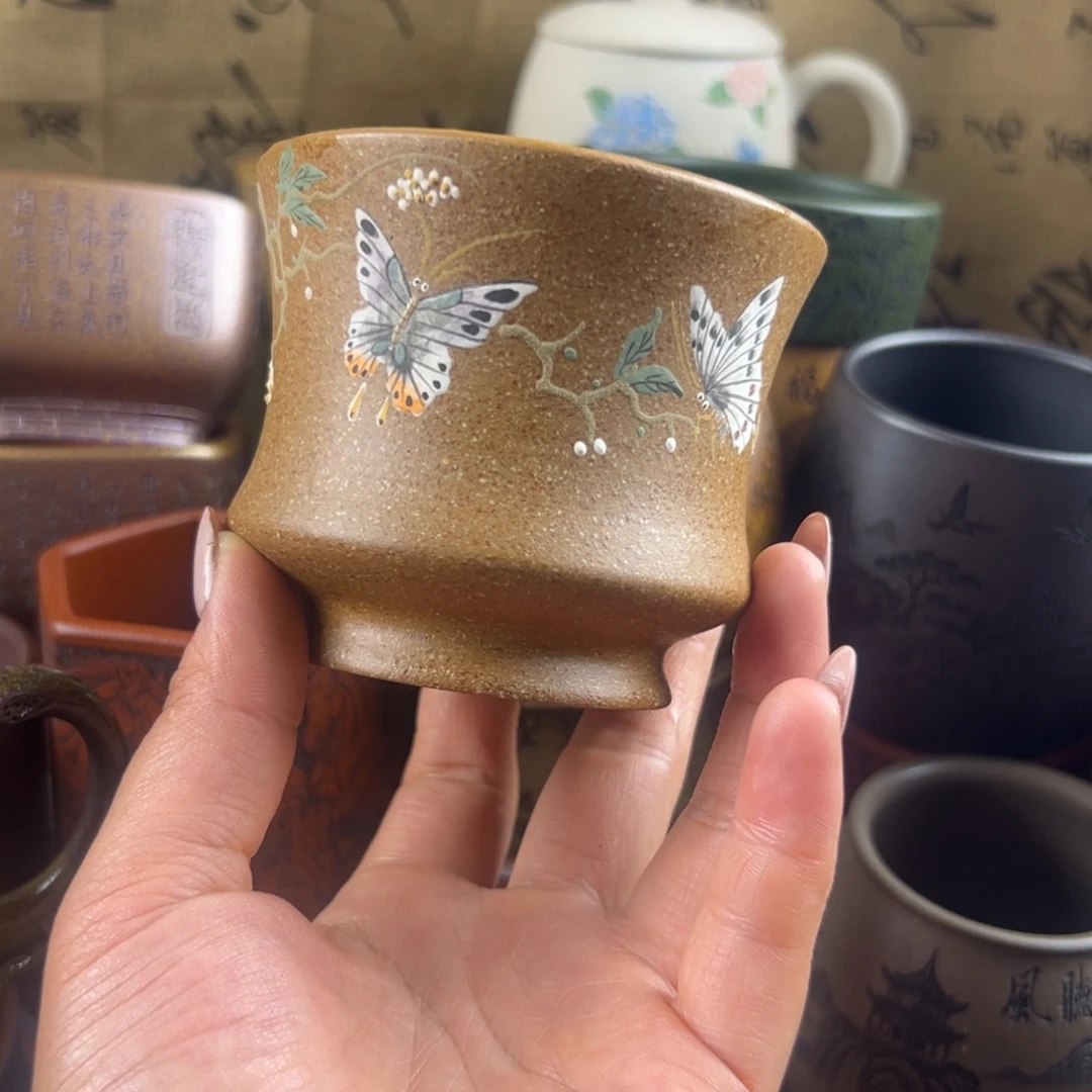 紫砂茶杯紫砂紫砂