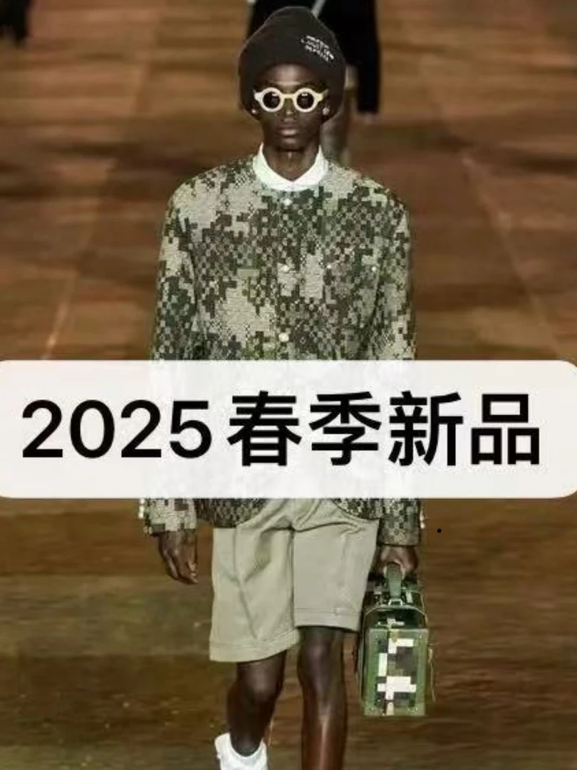 【FX-1077】25ss新款潮流重工轻奢刺绣皮衣夹克外套-小王子