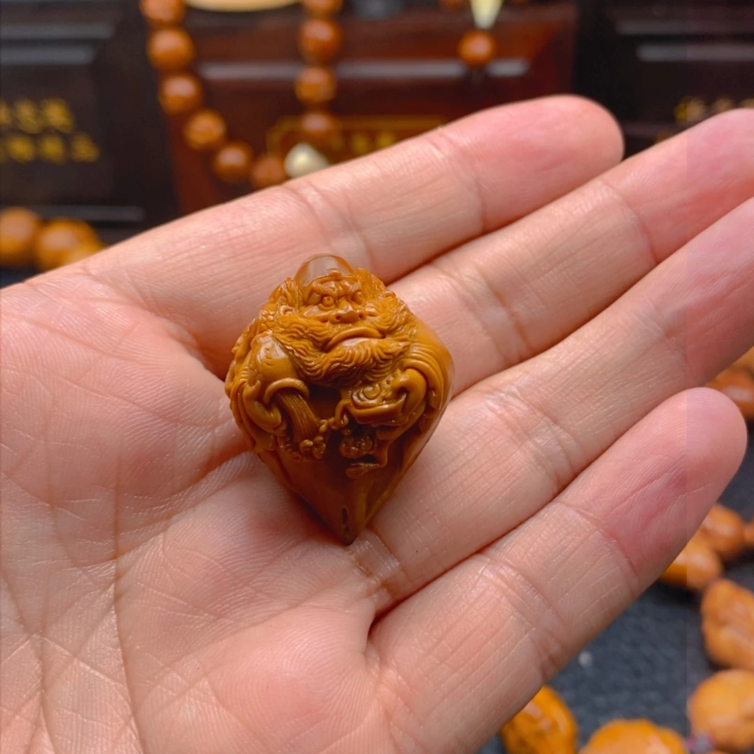 橄榄核手串/手链许静健2.3钟馗