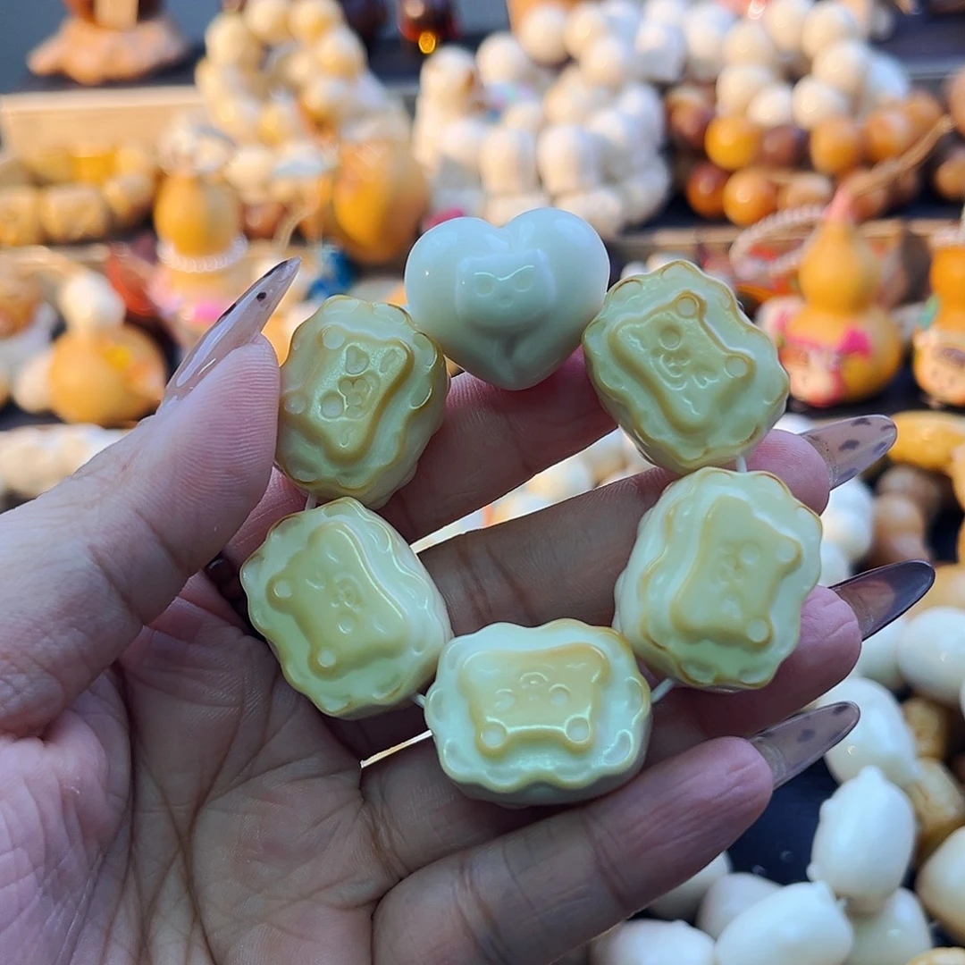 手串菩提根/象牙果奶油饼干手捻