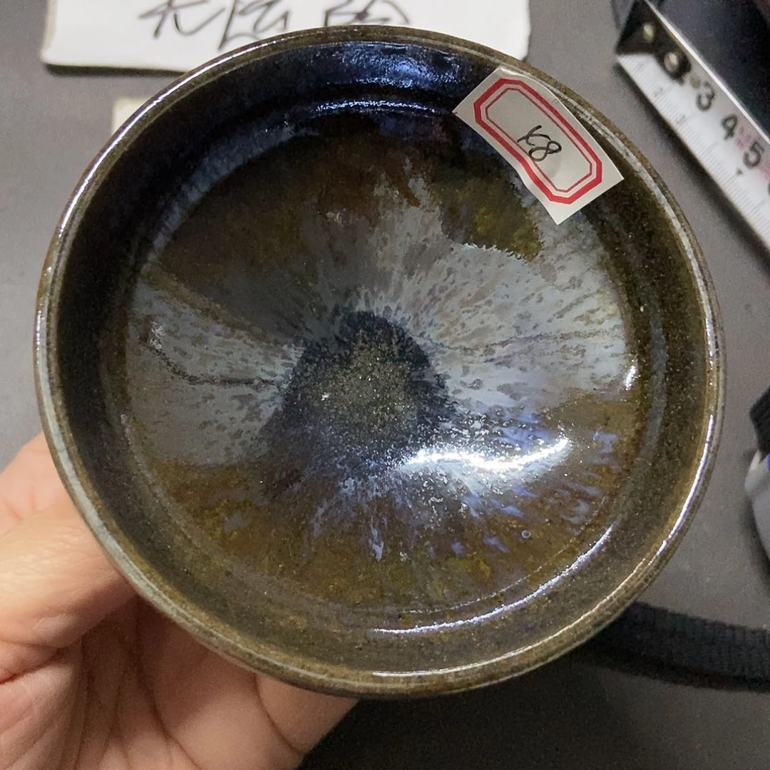 茶盏48 建窑建盏磨底微瑕