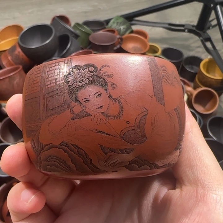 茶杯紫砂全手工紫砂