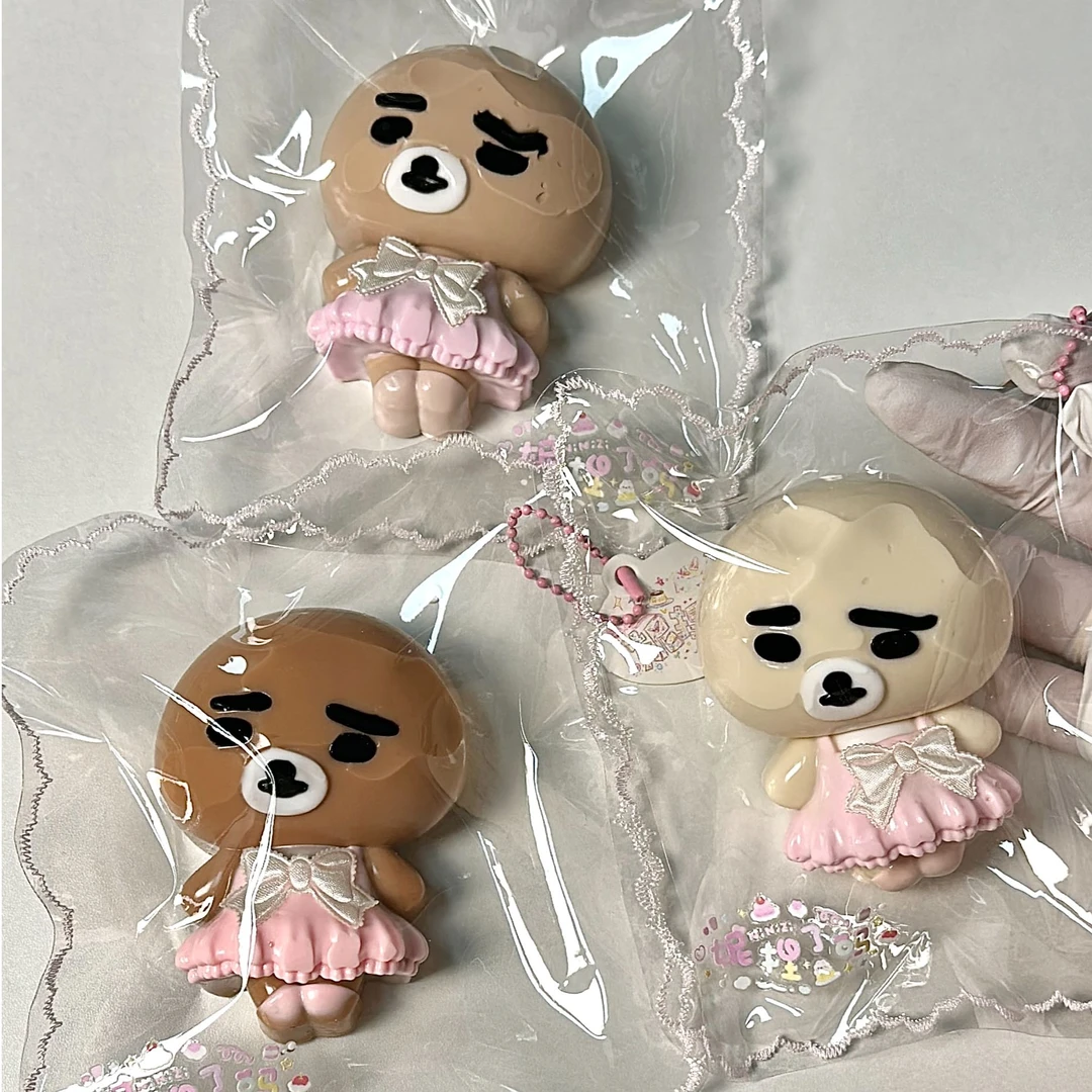 【妮捏了吗】卤蛋轻松熊捏捏乐diy解压玩具