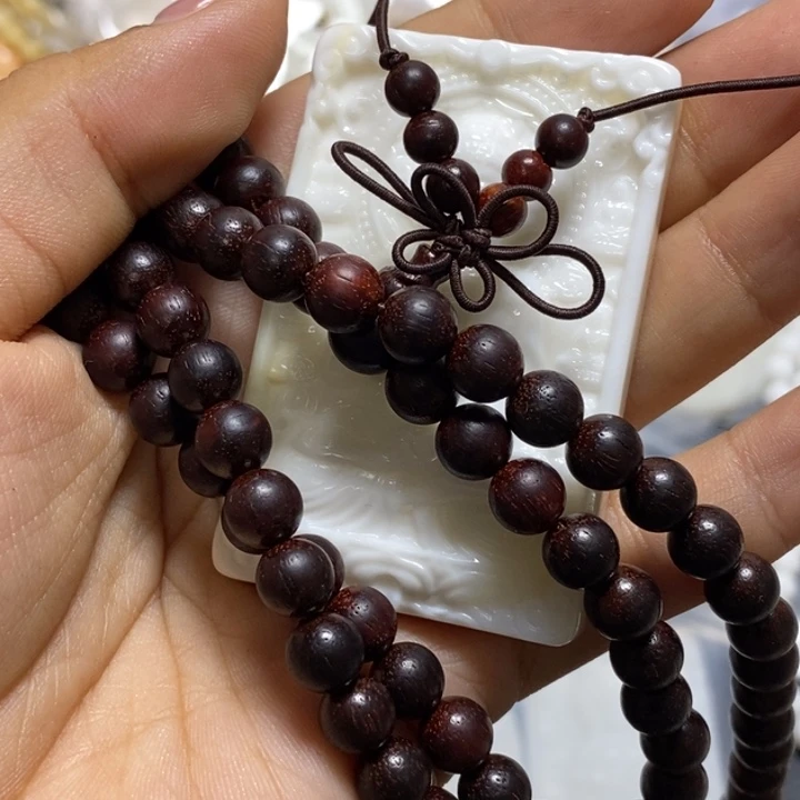 J***询香榧木花梨木，大日如来牌子