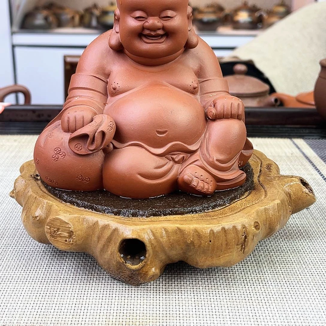 紫砂茶壶午*宜兴紫砂