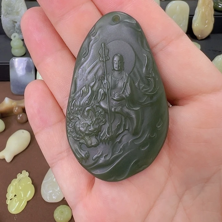 和田玉未镶嵌珠宝半成品