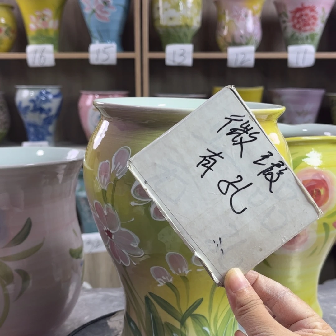 景德镇陶瓷花盆花盆