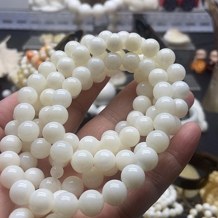 非金属贝壳沐贝轩工艺品玉化1.0多圈