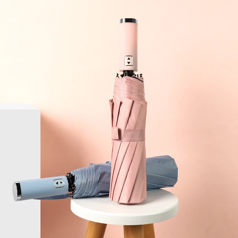 小米太阳伞晴雨广告伞折叠伞十骨礼品伞两用伞防晒全自动商务伞