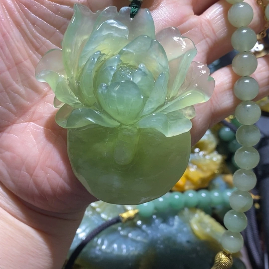 【闪购商品】岫玉毛衣链未镶嵌