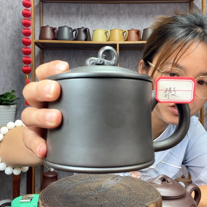 茶杯紫砂原矿紫砂杯