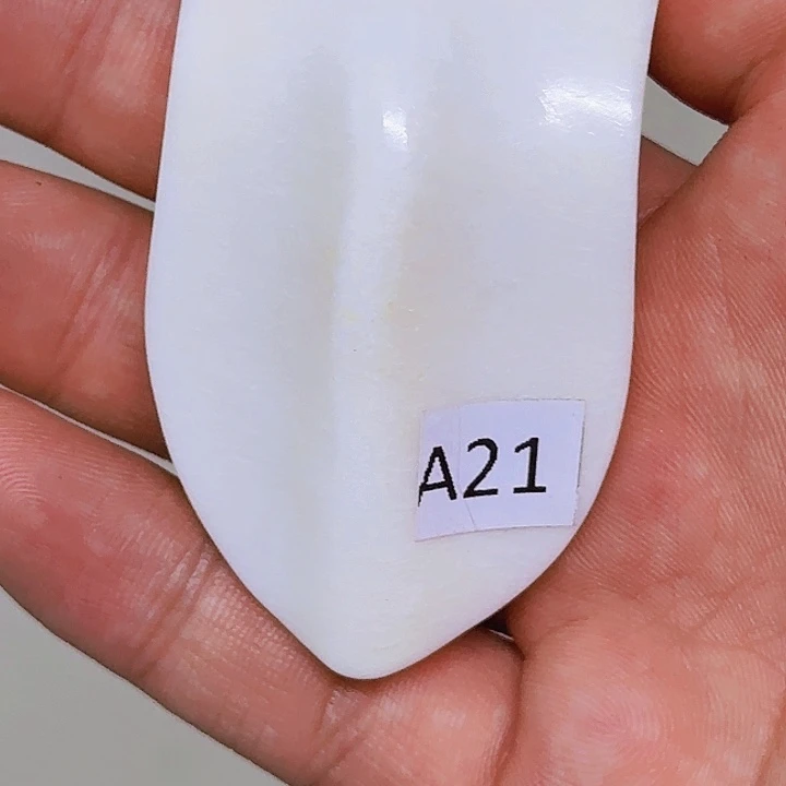 紫***晶大理石磁石三界牌公鹿 瓷白料