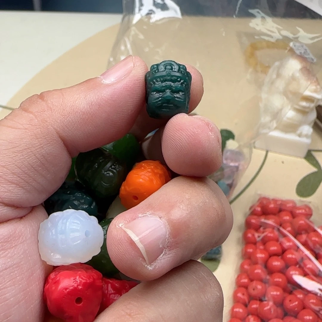 白玉菩提吊坠黄色5373