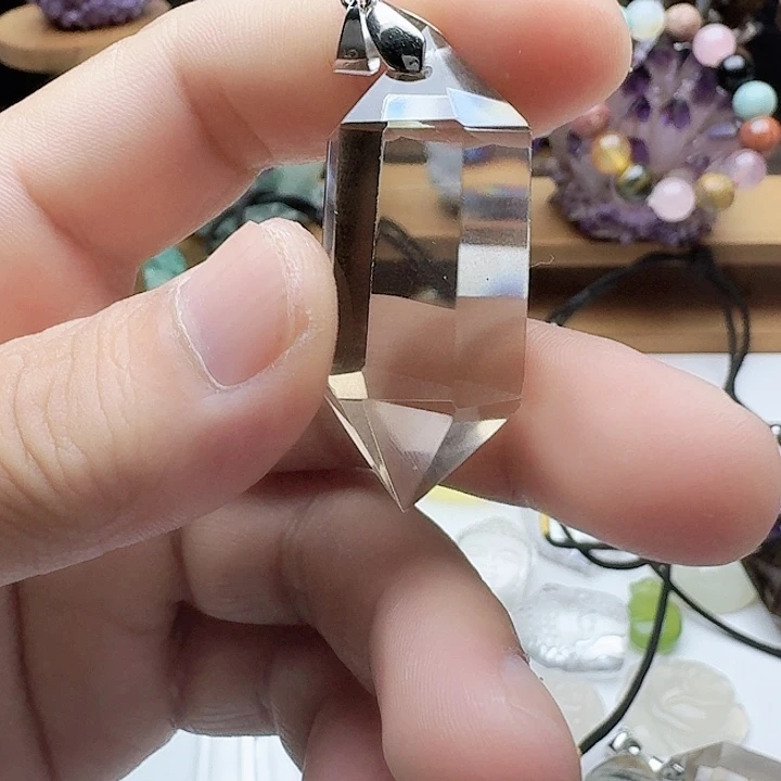 颈饰银S925镶嵌水晶