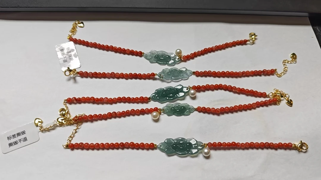 南红原创手链3.8mm左右多样性发其一c-14