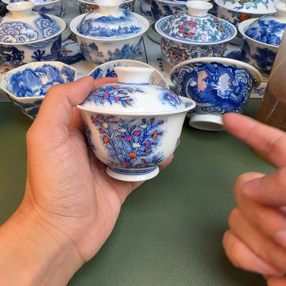 纯手工纯手绘茶具50