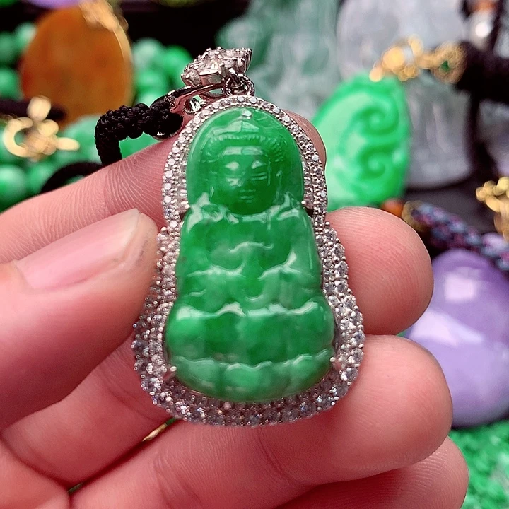 吊坠(不含链)未镶嵌翡翠