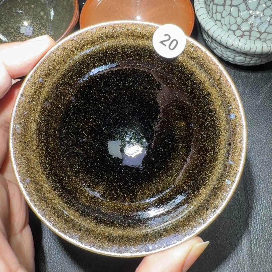 摆件古时茶器建窑建盏20