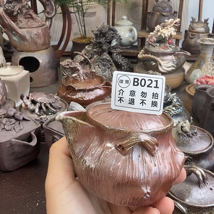 陶盘柴烧福利新品多多