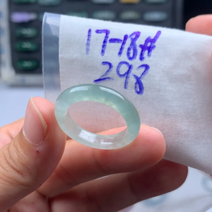 用***8未镶嵌戒指翡翠戒圈