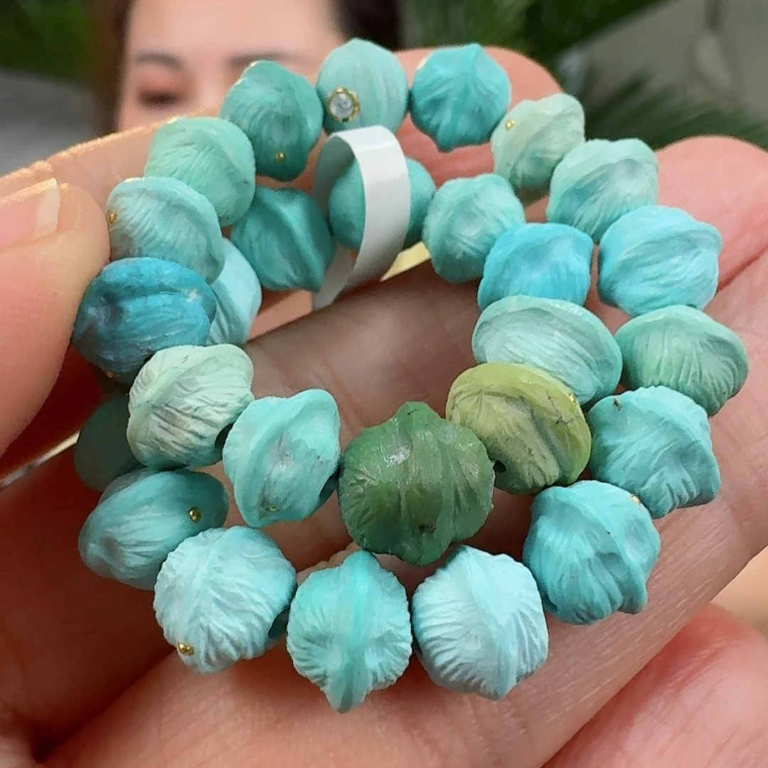 绿松石珠宝奇石未镶嵌