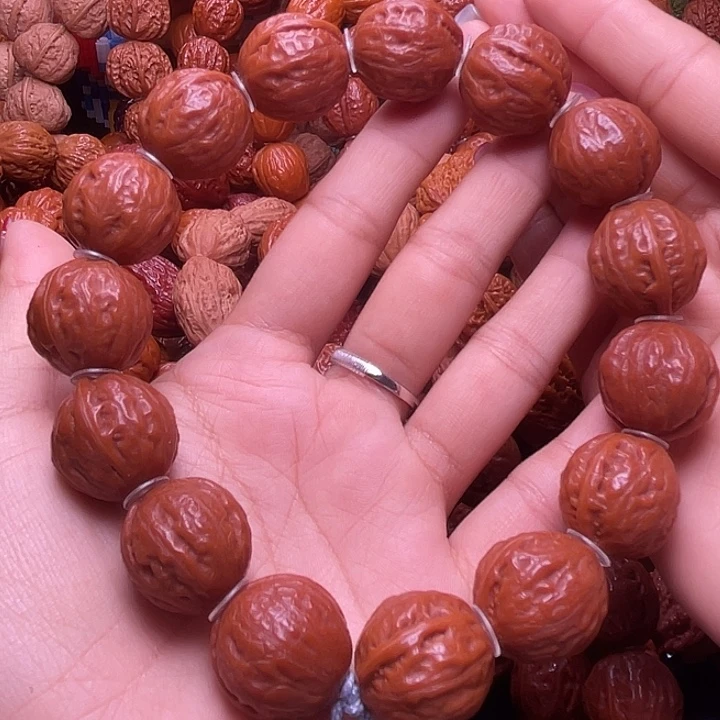 西***贝文玩核桃吊坠小光头