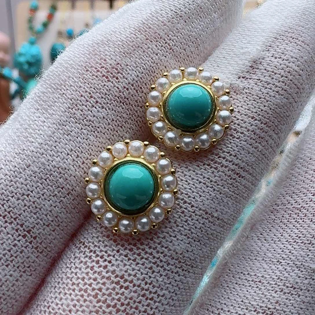 绿松石珠宝奇石未镶嵌