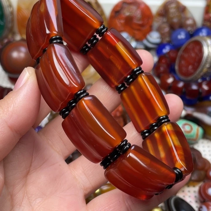 玛瑙/玉髓未镶嵌颈饰