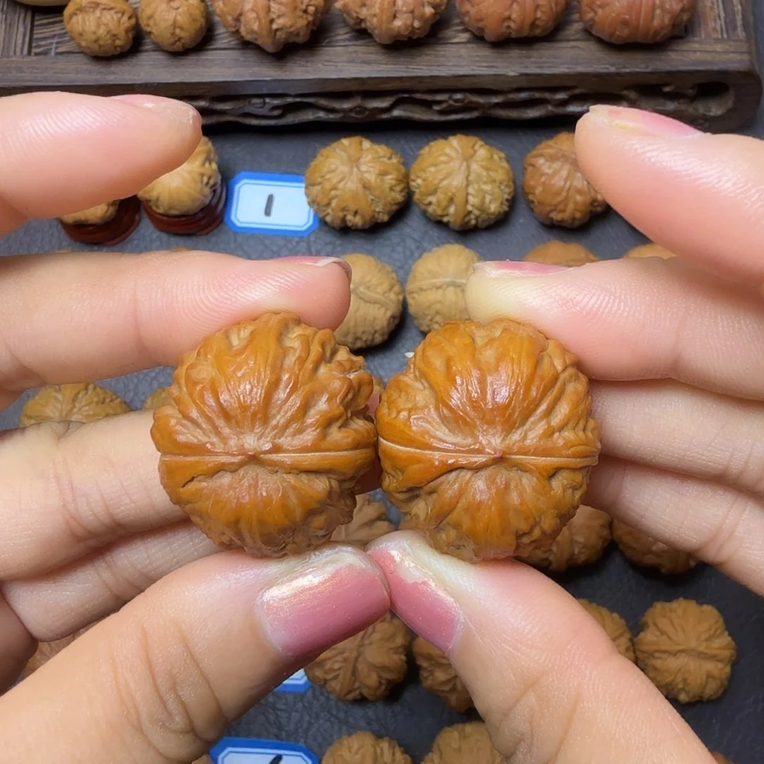 文玩核桃把件19尺磨盘开播福利001