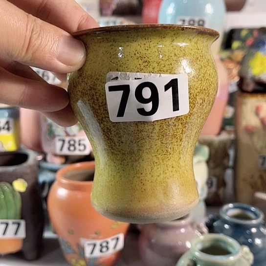 红陶多肉植物花盆