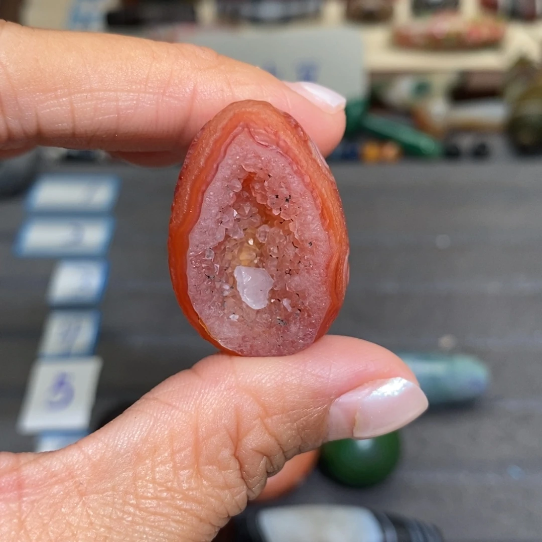 羽***鹤玛瑙/玉髓合金手链